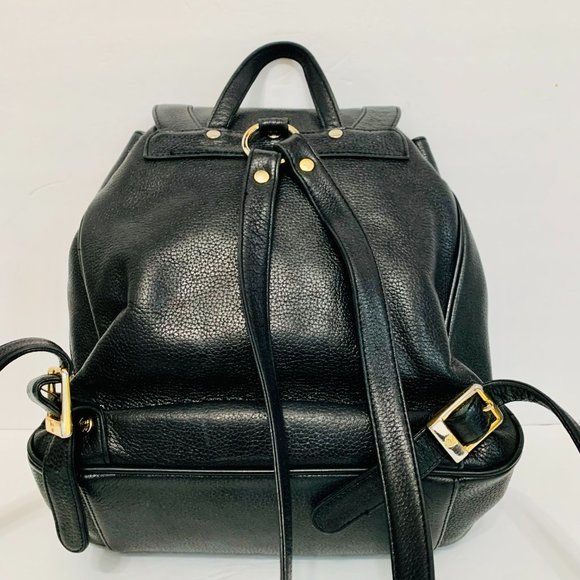 MCM STUDDED PEBBLED LEATHER BACKPACK main image 7